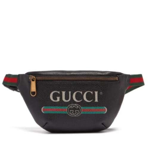 Gucci印花小型腰包