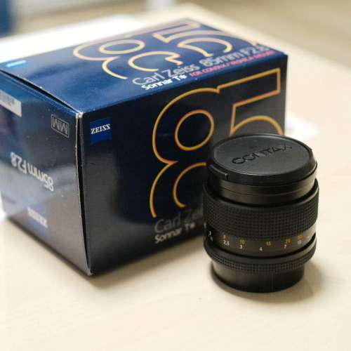 98% new Contax 85mm 2.8 MMG Made in Germany