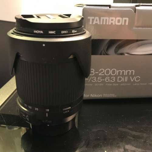 Tamron 18-200mm F3.5-6.3 Di II VC（Model B018）