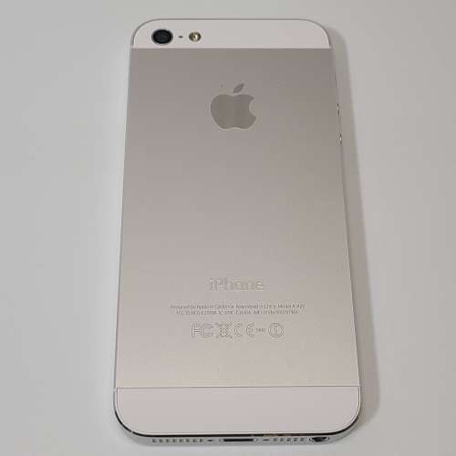 iPhone 5 16g 銀白色 完美無花 電池正常 2773