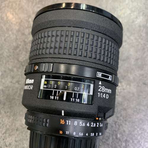 銘鏡 Nikon AF 28mm f1.4 D 瑕疵品 平賣