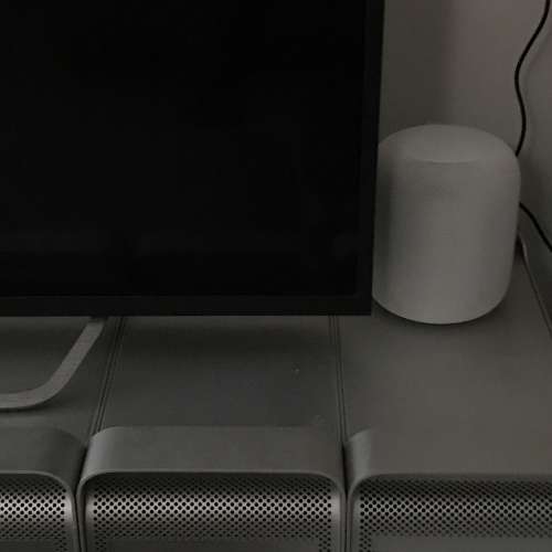 Apple Homepod set white color