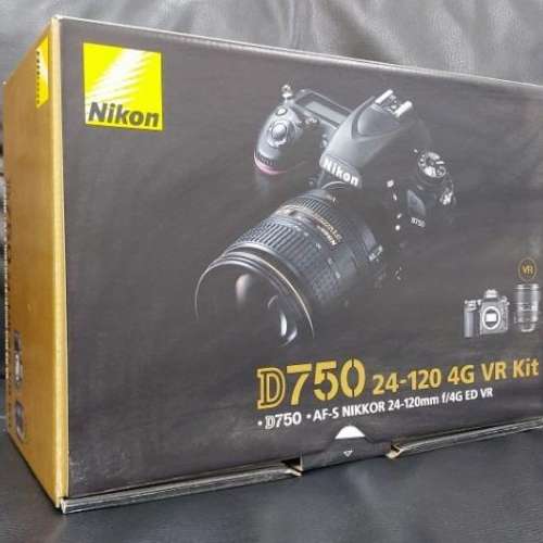 Nikon D750 24-120 4G VR Kit 相機套裝 行貨