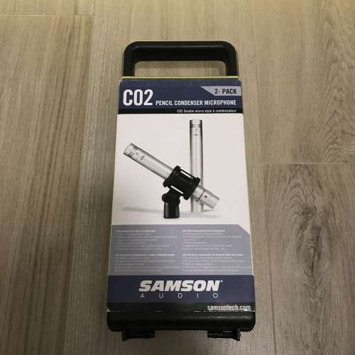 2-Pack Samson C02 - Pencil Condenser Microphone