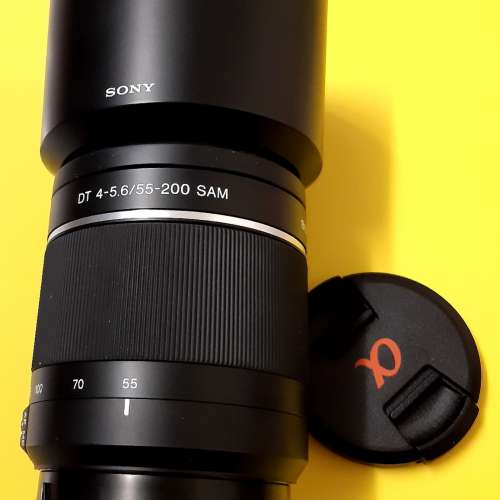 Sony DT 55-200mm F4-5.6 SAM，  95%新. A99 a77 a330 a100