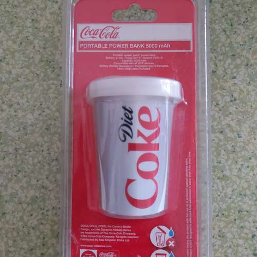 全新 Diet Coke Power Bank 容量 : 5000mAh