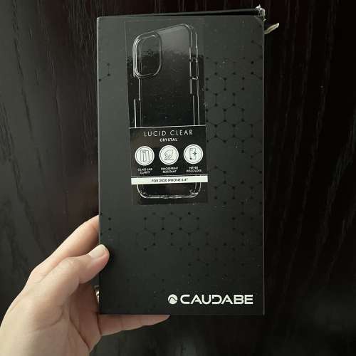 Caudabe iPhone 12 mini lucid clear crystal case