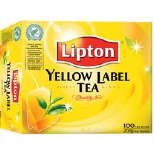 Lipton 黃牌精選紅茶包 (100片)  x1盒