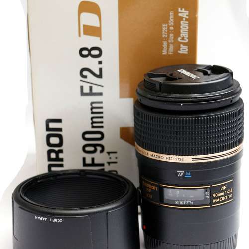Tamron 90mm f2.8 Macro  (model 272EE) for Canon EF