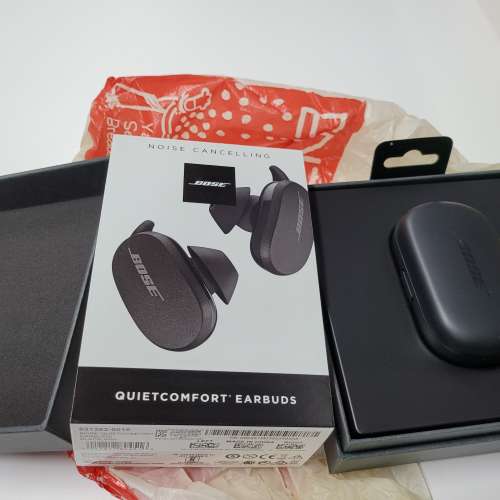 Bose quietcomfort earbuds 最新消噪耳機 99.9% new