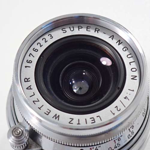 稀有品新淨 Leica Super-Angulon 21mm F/4 wide angle M lens