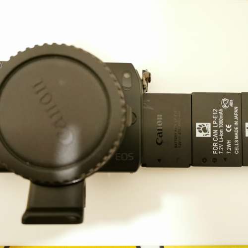 Canon EOS M 無反相機連 EF-EOS M 轉換器 ADAPTOR