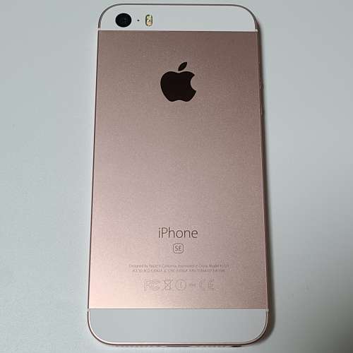 iPhone SE 64g 玫瑰金 電池90 完美無花 第一代 1st gen 2858