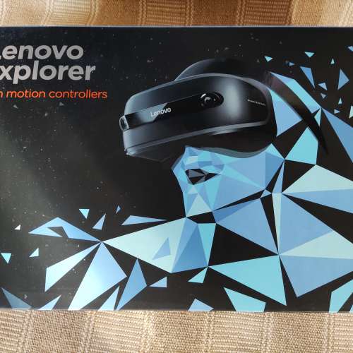 VR眼鏡Lenovo Explorer 連兩個手掣 Mixed Reality 可玩steam VR Beat Saber Doom