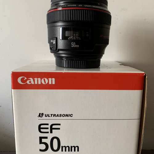 Canon EF 50mm f1.2 L USM 95%新