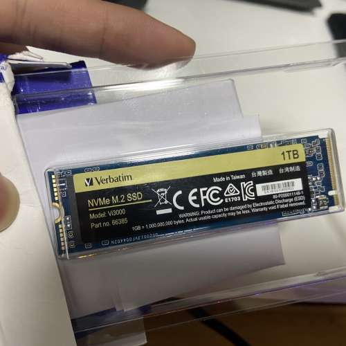 Verbatim 1TB Vi3000 NVMe M.2 Internal SSD