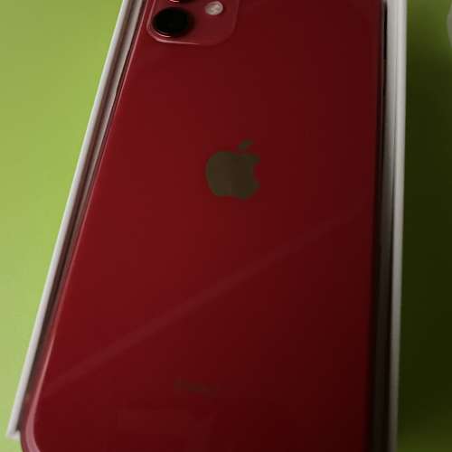 99.99新，紅色iPhone 11 128gb只激活未用過