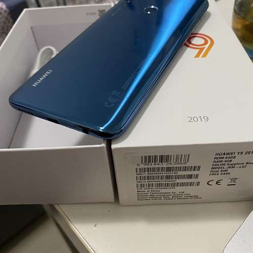HUAWEI Y9 上台機，無單 9成新，後備機，少用