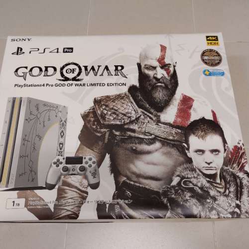 PlayStation 4 Pro God of War 限定版同捆裝