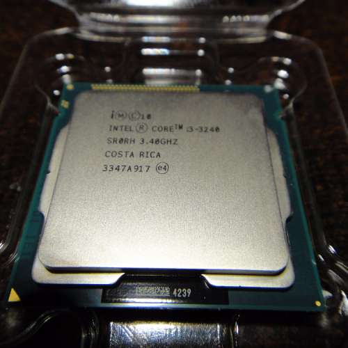 Intel® Core™ i3-3240 3.4GHz 連主版 itx B75 B3 Socket 1155