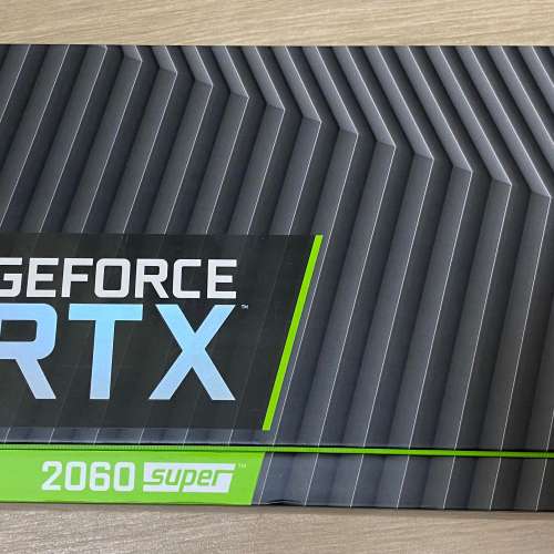 NVIDIA GeForce® RTX 2060 SUPER Founder's Edition 行貨有單有盒有保養