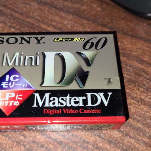 全新 Sony MiniDV Tape, MasterDV, 有 IC, 60 Mins