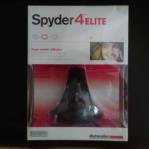 全新未開封Datacolor Spyder4 Elite 色彩校正器 Spyder 4 精英版！