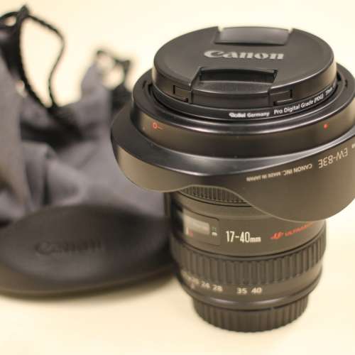 Canon EF 17-40 F4L USM 過保 90%新淨