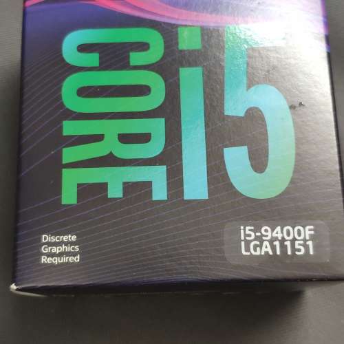 全新Intel® Core™ i5-9400F