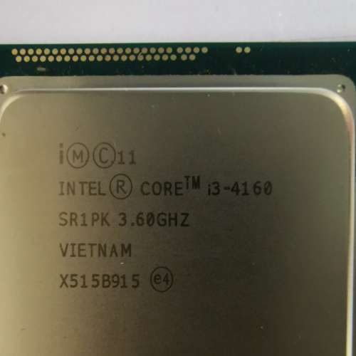 Intel Core 3-4160 CPU