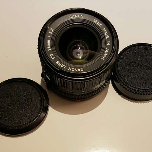 FS: Canon New FD 24mm F2.8