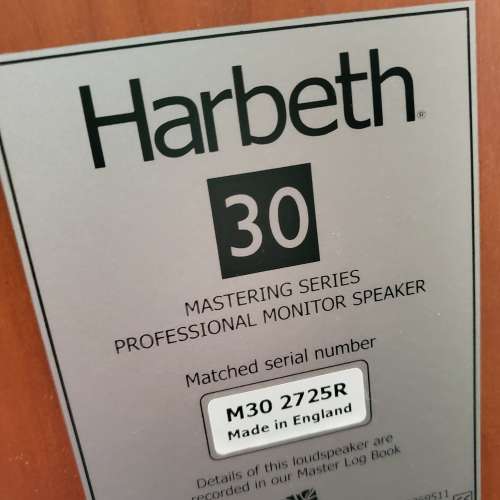 Harbeth M30