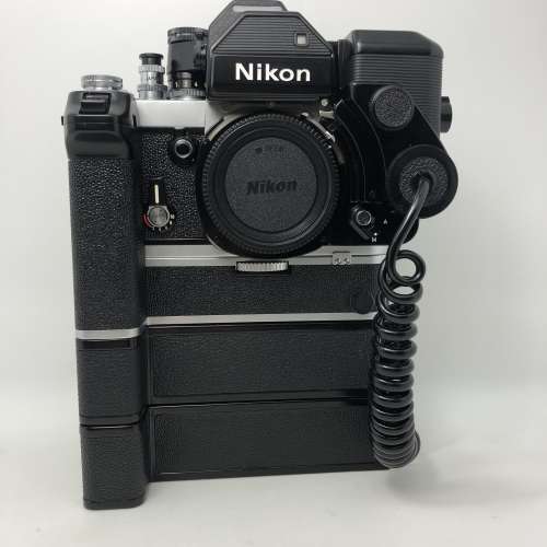 Nikon F2S 連 MD1+MB1+MB1+DS1 ，罕見測光可用全正常