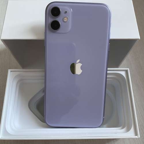 iPhone 11 128gb 紫色（有保養）