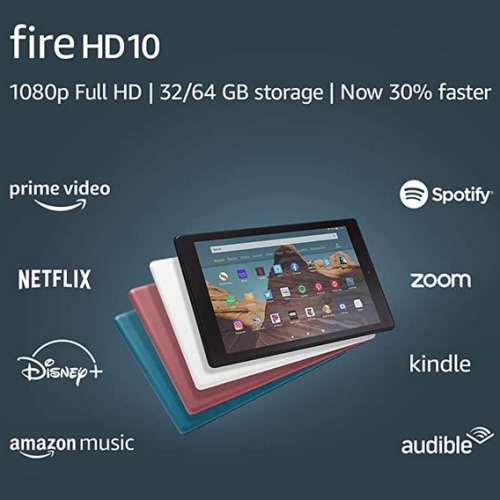 Fire HD 10 (2019 Version) with 32G Storage / Black