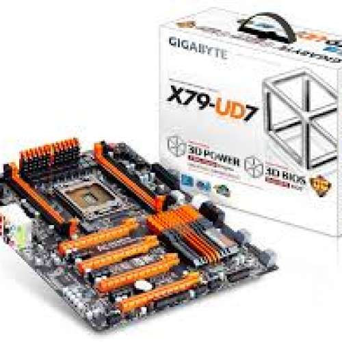 i7 3930K + Gigabyte GA-X79-UD7 + DDR3 32GB (8GBx4, 4通道)