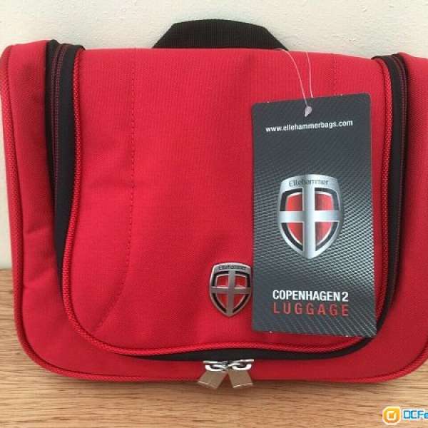 Ellehammer Copenhagen2 Travel Holiday Luggage Wash Bag 多用途 掛鈎 袋