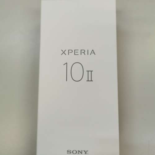 99%新Sony Xperia 10ii黑色行貨跟正行單