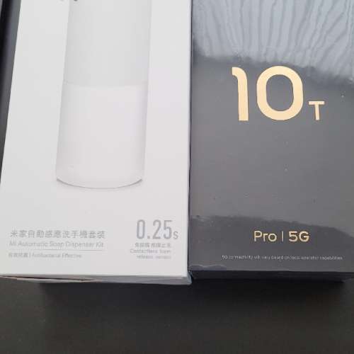 全新未開封行貨Mi 10T Pro，8+256g，黑色