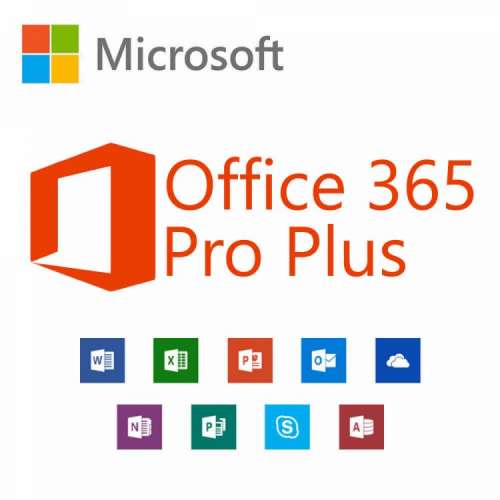 Microsoft office 365 Pro Plus 終身使用(5部PC/MAC + 5部移動裝置) 另送1個5TB On...