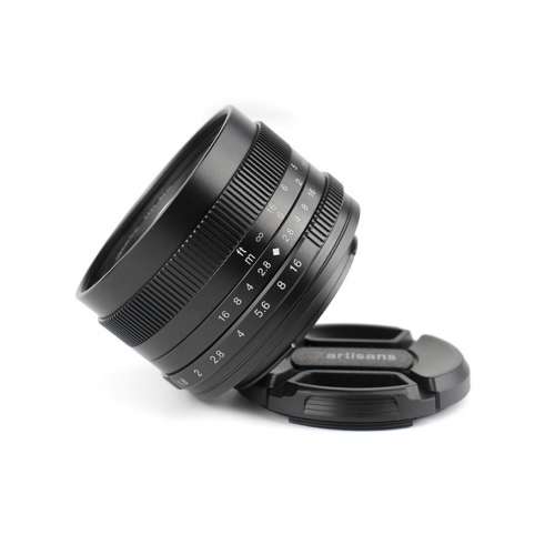 全新七工匠 50 F1.8 富士 for Fuji X Mount  Like Fuji X-A1 X-A10 X-A2 X-T2 X-T4...