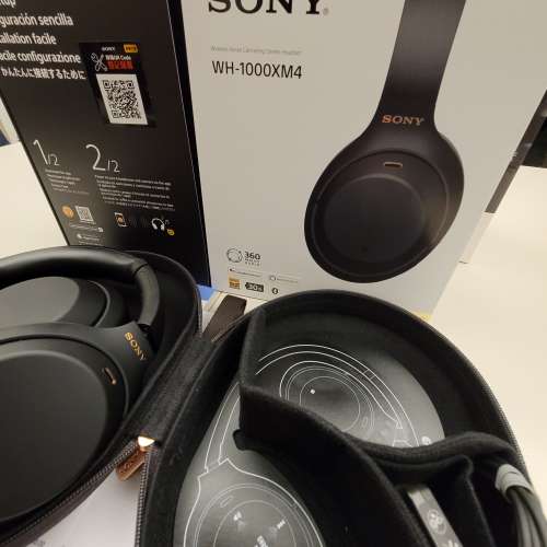 95成新 黑色SONY WH-1000XM4