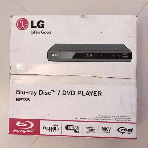 Blueray/dvd Player LG BP135 Blu-ray Disc Player With Direct