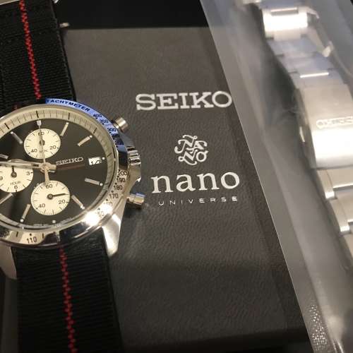 絕版 Seiko 聯成 nano universe SZSJ005 復古Daytona Paul Newman 款