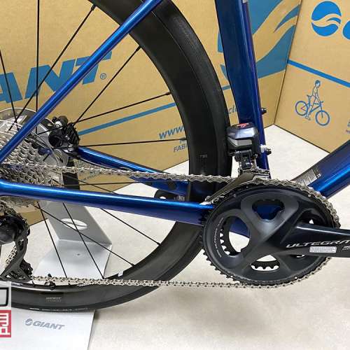 [實體店交收] GIANT TCR Advanced Pro 0 Disc - KOM (Shimano Di2 電件 碳軨 bike)