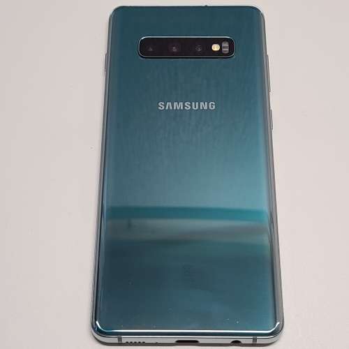 Samsung Galaxy S10+ 128g 綠色 完美無花 港行 3511