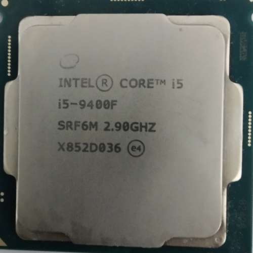 CPU I5 9400f