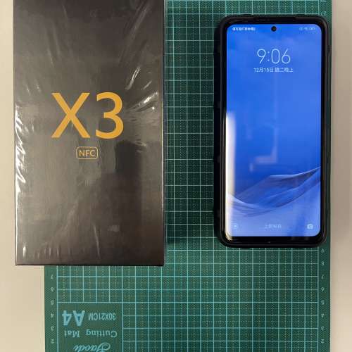 99% 新Poco x3 128GB 暗影灰。小米行貨有保