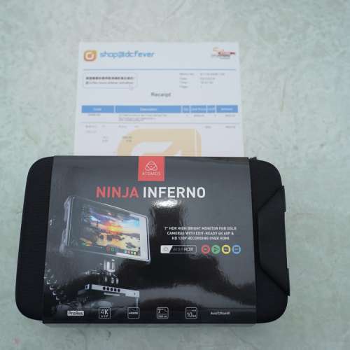 Atomos Ninja Inferno 7寸 4K60p 10-bit ProRes錄製和HDR監視器