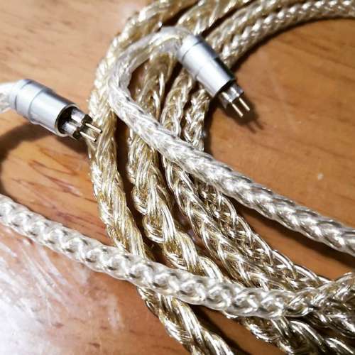 求敗 6N極純銀鍍4N純金 耳機線 升級線 Shure fender campfire westone inear fitea...